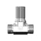 World Wide Fittings Male Flat Face O-Ring to Male Flat Face O-Ring to Male Flat Face O-Ring Bulkhead Branch Tee 4725X08X08X08 - alternate 1